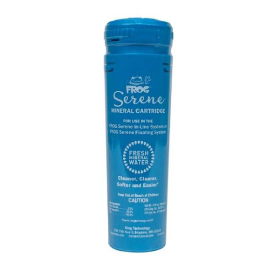 Spa Frog Blue Mineral Cartridge 01-14-3812