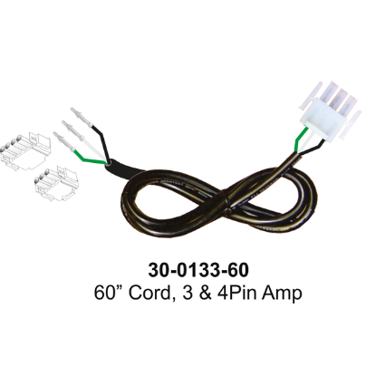 Hydro-Quip 60" Heater Power Cord 30-0133-60-K
