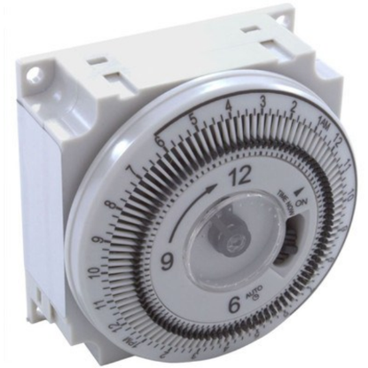Hydro-Quip 24 Hour Time Clock with Override Switch 34-0033-K