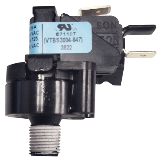 Hydro Quip Whirlpool Heater Vacuum Switch 34-0069C-K