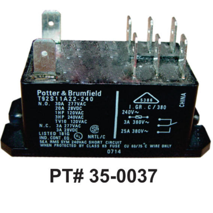 Hydro-Quip 30 Amp DPDT Relay 35-0037-K