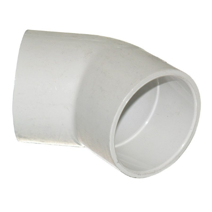 PVC 45-Degree 2" Slip Elbow Fitting 417-020