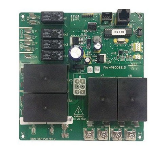 Sundance Jacuzzi J300 Circuit Board 6600-297