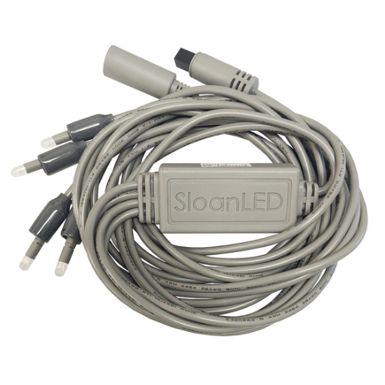 SloanLED 78" Extended Length Quad-LED Cable Bullet Light 701564-4-F-XL