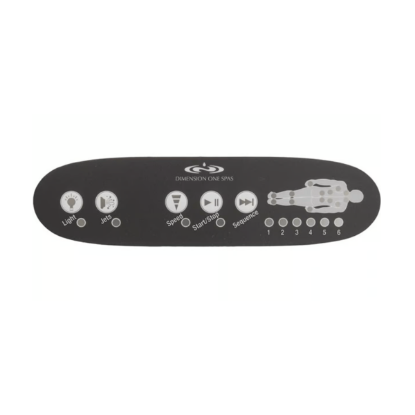Dimension One TSC-42 5-Button Overlay 01560-5001