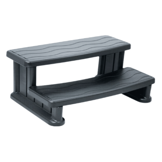 Cover Valet Spa Side Steps Charcoal