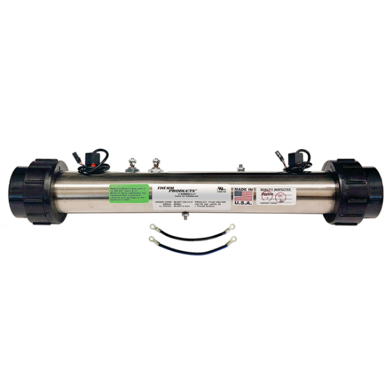 15&quot; Universal 5.5kW Dual Sensor Flow Thru Heater Assembly 26-0071-DS-7S-K