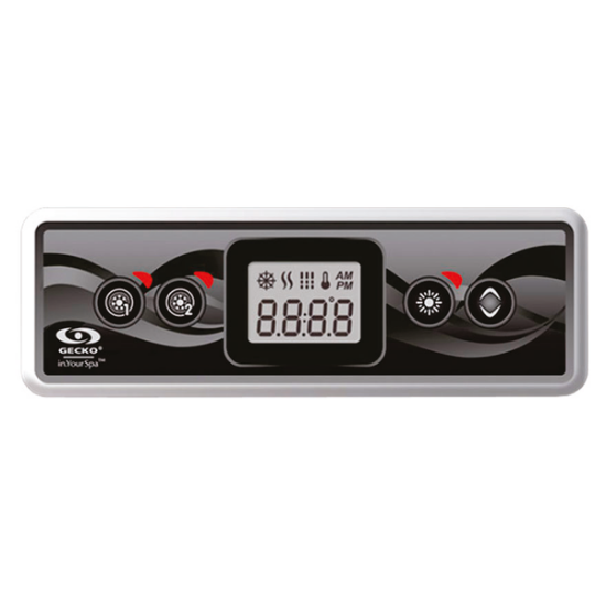 Gecko in.K300 Series 4 Button Topside Control 34-0242A-K1