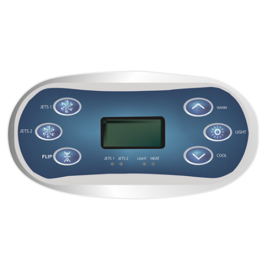Balboa Series TP600 6 Button Topside Control 34-50056-K1