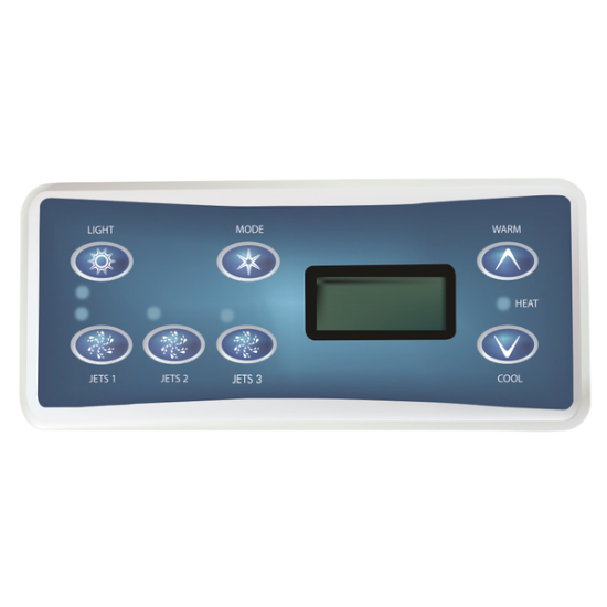 Balboa Series ML551 7 Button Topside Control 34-55304-K1