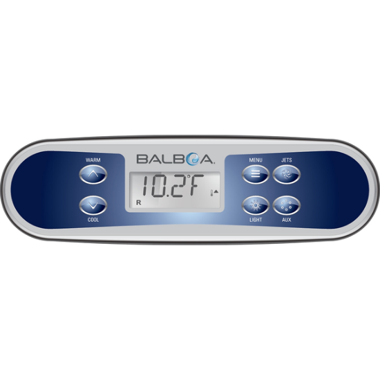 Balboa BP Series TP540 6 Button Topside Control 34-57310-K