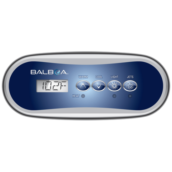 Balboa BP Series TP240W 4 Button Topside Control 34-57372-K