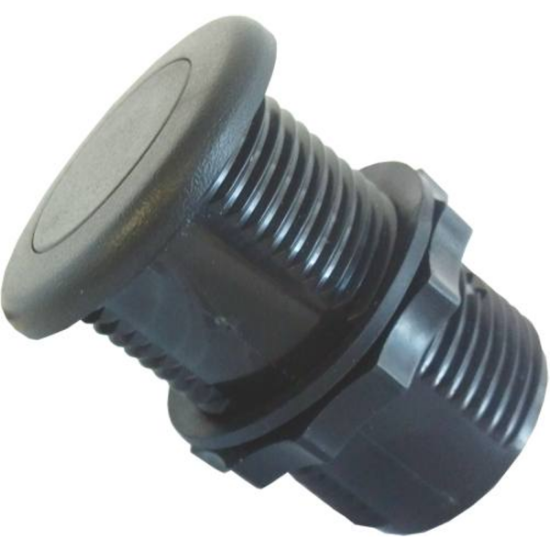 Len Gordon #15 Black 1-3/8" Air Button 36-0005