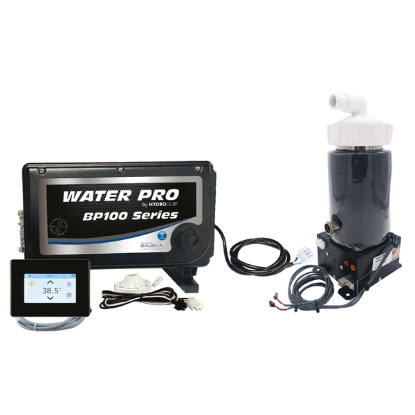 Water Pro BP100 Retro-Fit Spa Control 4.0kW Low-Flow Heater SpaTouch2 Panel 50-BP1-SS-40-C