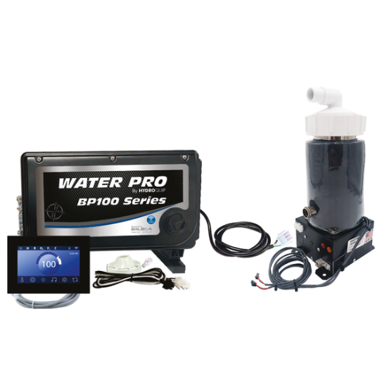Water Pro BP100 Retro-Fit Spa Control 5.5kW Low Flow Heater SpaTouch3 Panel 50-BP1-ST3-55-C
