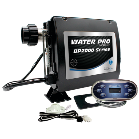 Water Pro BP2000 Series Retro Fit Spa Control 5.5kW Slide Heater TP600 Panel 50-BP2-600-55-S
