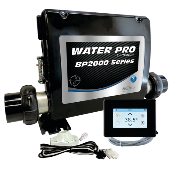 Water Pro BP2000 Series Retro Fit Spa Control 5.5kW Fixed Heater SpaTouch2 Panel 50-BP2-SS-55