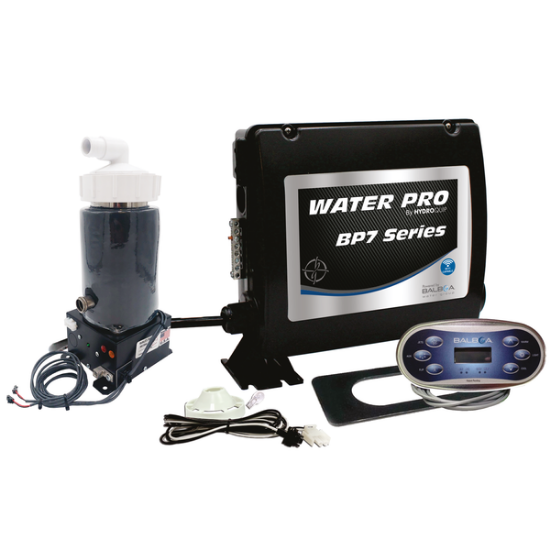 Water Pro BP7 Retro-Fit Spa Control 5.5kW Low Flow Heater TP600 Panel 50-BP7-600-55-C