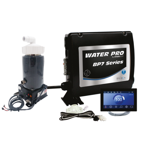 Water Pro BP7 Retro-Fit Spa Control 5.5kW Low Flow Heater SpaTouch3+ Panel 50-BP7-S3P-55-C
