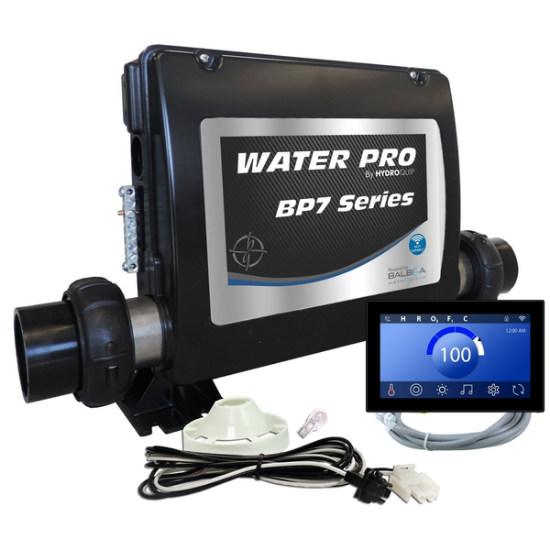 Water Pro BP7 Retro-Fit Spa Control 5.5kW Fixed Heater SpaTouch3+ Panel 50-BP7-S3P-55-K