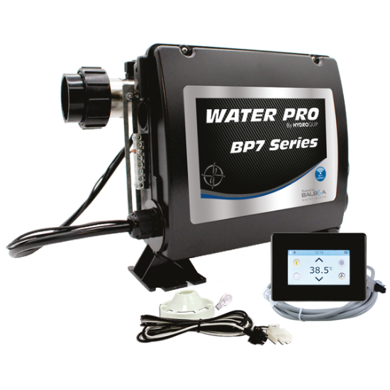 Water Pro BP7 Retro-Fit Spa Control 4.0kW Slide Heater SpaTouch2 Panel 50-BP7-SS-40-S