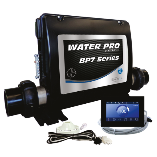 Water Pro BP7 Retro-Fit Spa Control 4.0kW Fixed Heater SpaTouch3 Panel 50-BP7-ST3-40-K