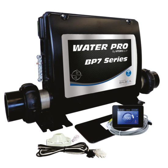 Water Pro BP7 Retro-Fit Spa Control 5.5kW Fixed Heater SpaTouch Mini Panel 50-BP7-STM-55-K