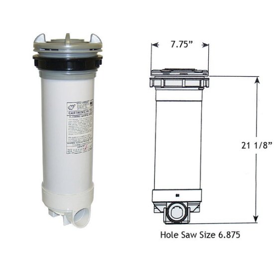 Waterway DynaFlo Complete Skim Filter 510-9557