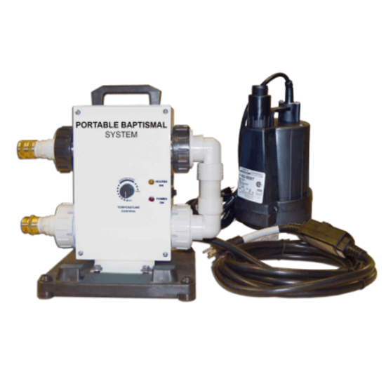 HydroQuip Baptistry 1.0kW 120V Portable Equipment System PBES-6010
