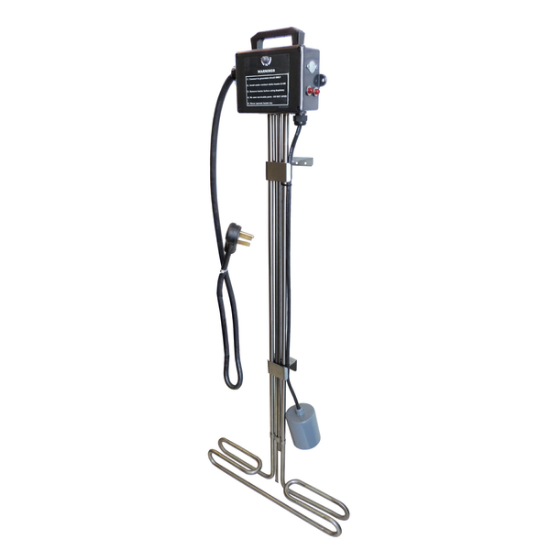 HydroQuip Baptistry 6.0kW 240V Immersion Heater BIS-60-240-FP