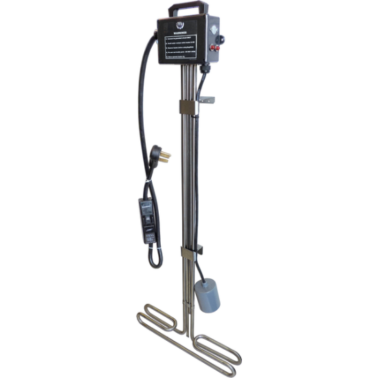 HydroQuip Baptistry 6.0kW 240V Immersion Heater BIS-60-240-GF
