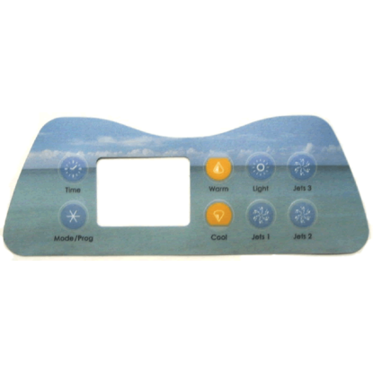 Artesian Island VL800D 8-Button Topside Overlay OP11-0036-77