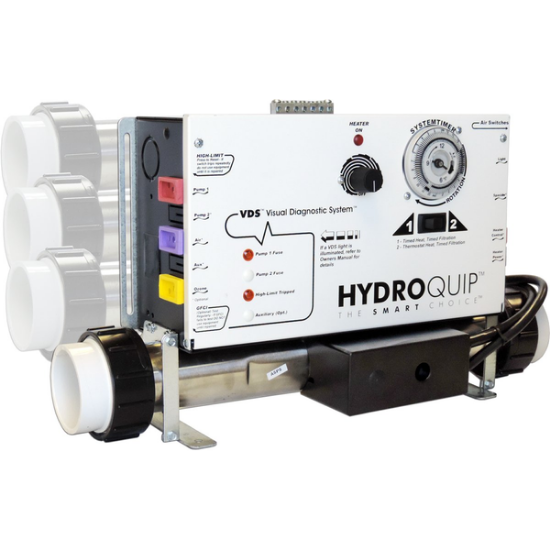 Hydro Quip CS6009 Air Series Slide Spa Control 5.5kW Heater CS6009-US2